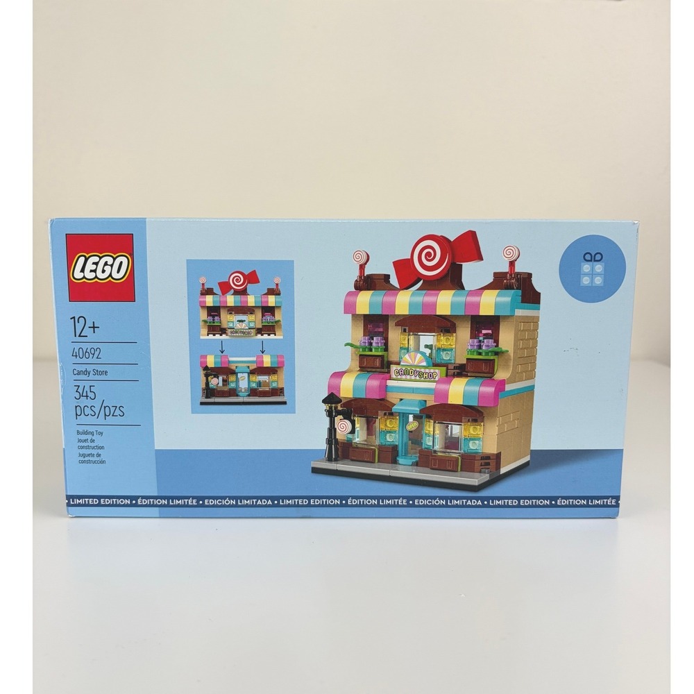 LEGO 40692 Candy Store Limited Edition 345 Piece New Sealed Retired